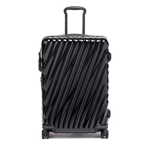 19 Degree Short Trip Hardside Expandable 4 Wheel Packing Case Black