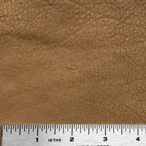 4oz (1.8mm) Pebble Cow Leather - Gingerbread (per square foot)