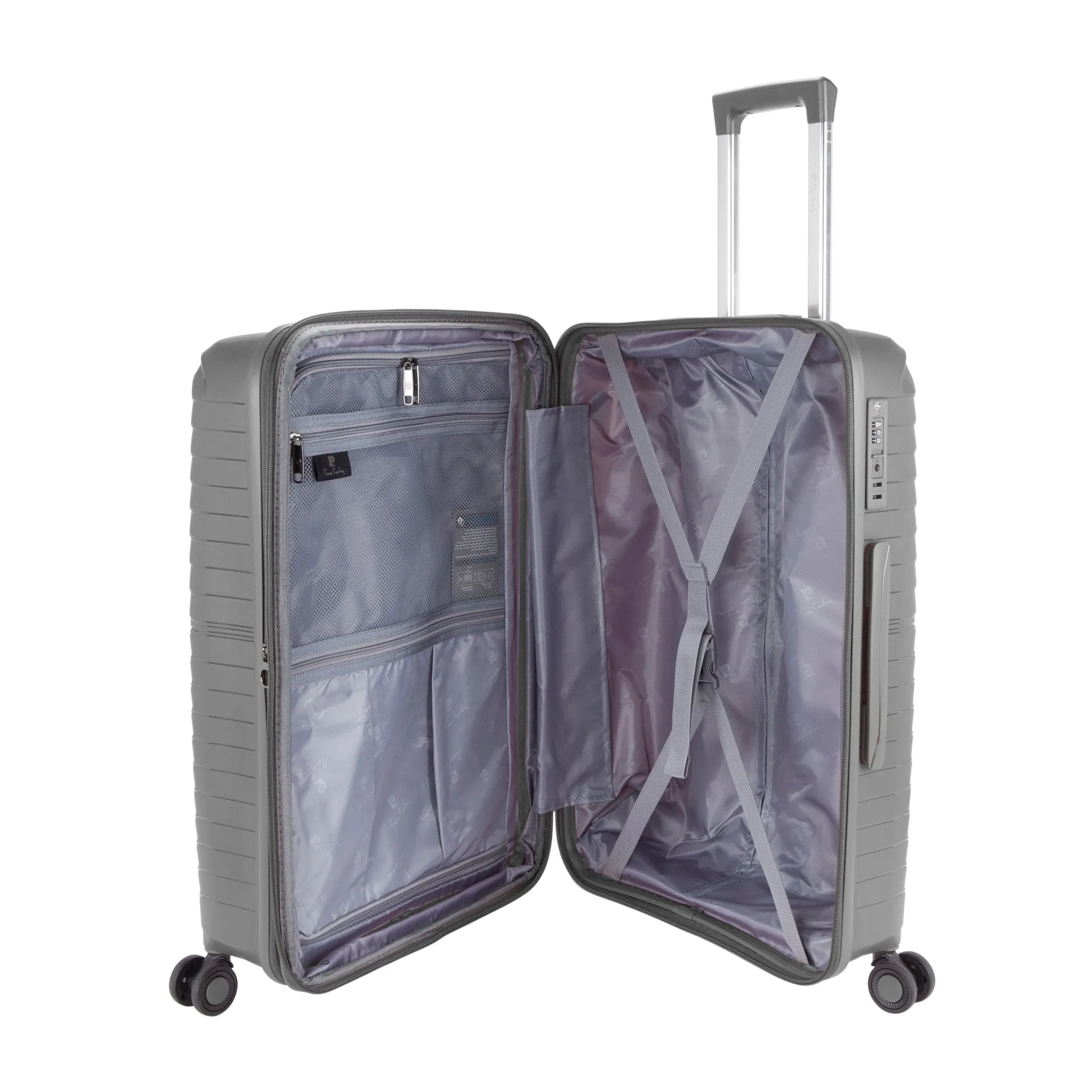 Basel Suitcase Set of 3-Dark Grey