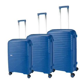 Basel Suitcase Set of 3-Navy