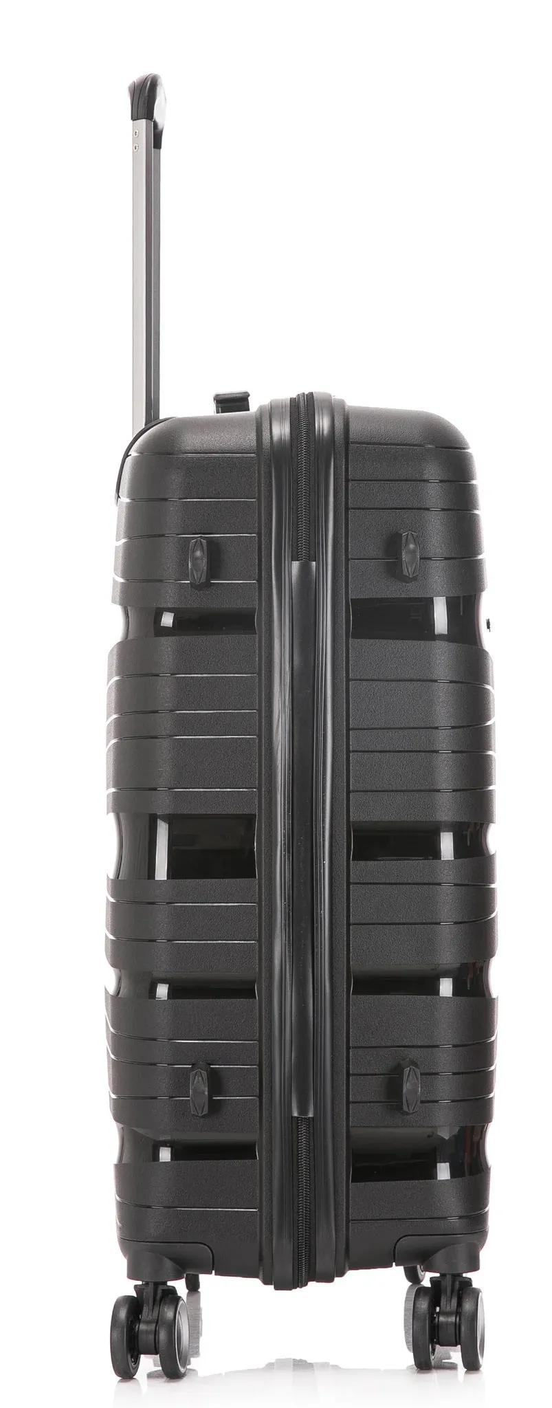 Cabin Spinner Suitcase - Crack Resistant - PP801 - Black