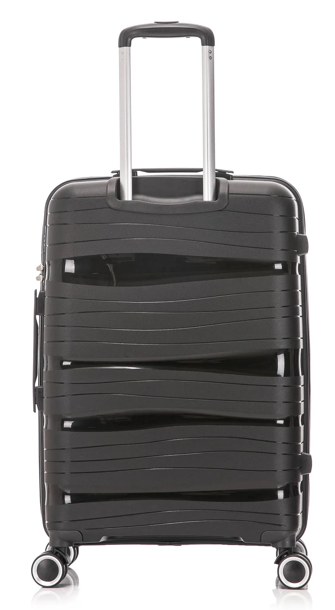 Cabin Spinner Suitcase - Crack Resistant - PP801 - Black