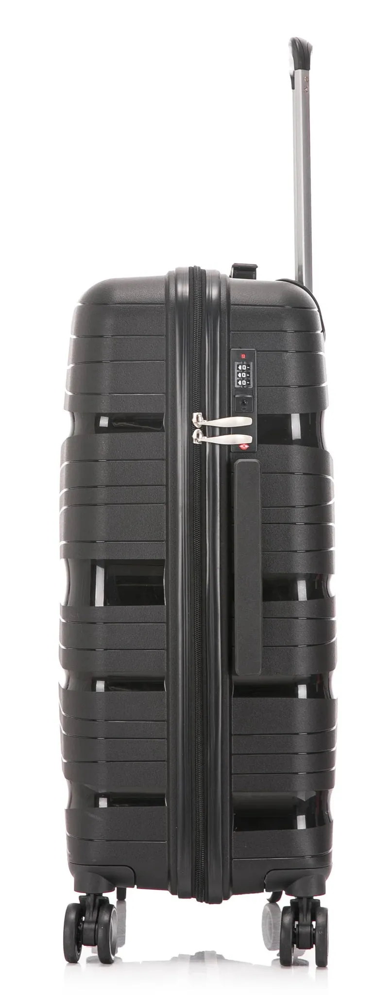 Cabin Spinner Suitcase - Crack Resistant - PP801 - Black