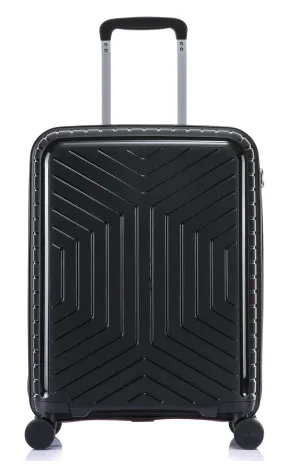 Cabin Spinner Suitcase -RyanAir - Crack Resistant - PP-20 - Black