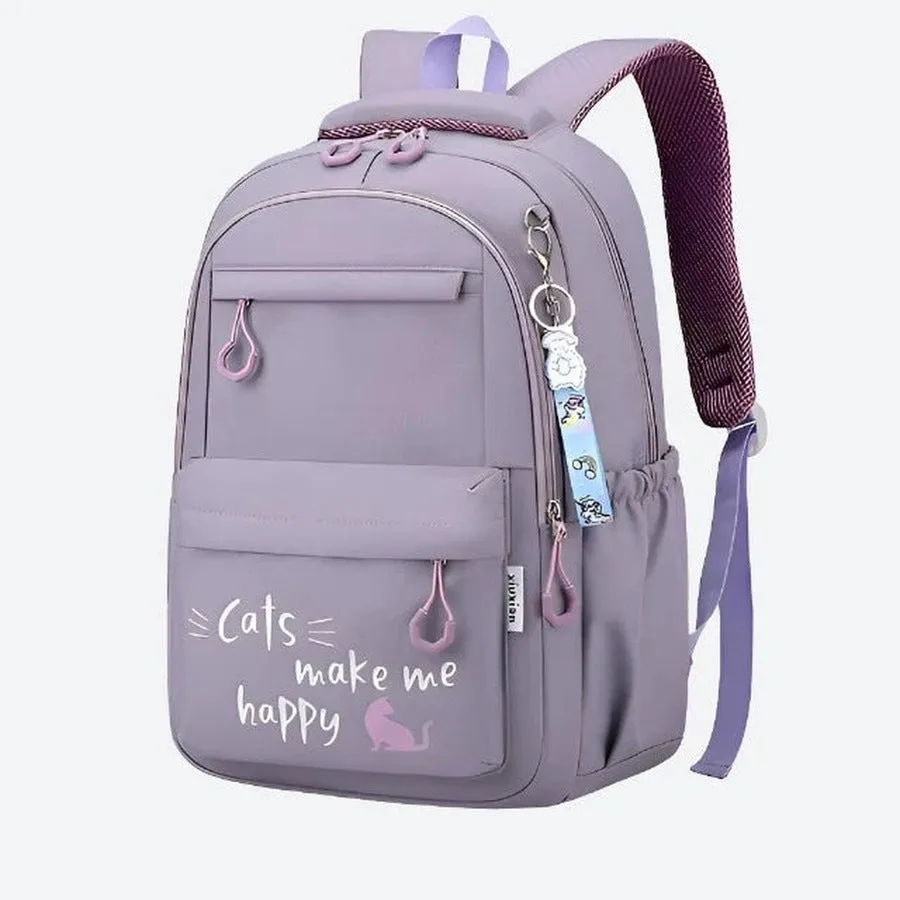 Chic Multi-Pocket School Laptop Backpacks