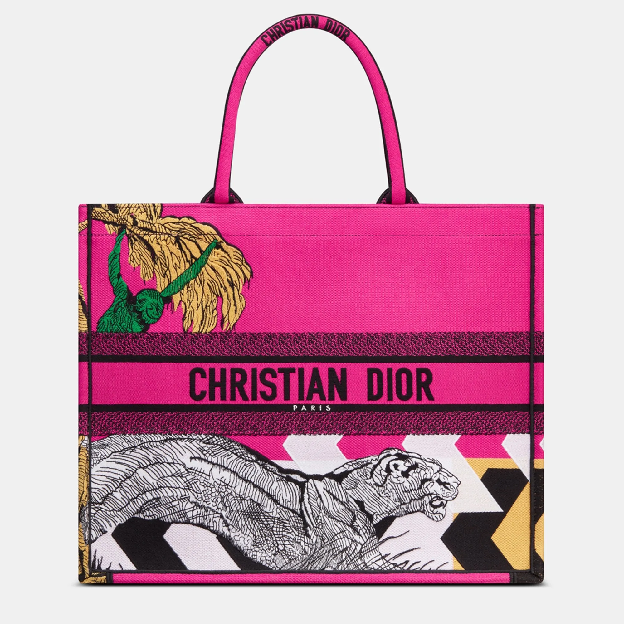 Christian Multicolor Canvas Tote