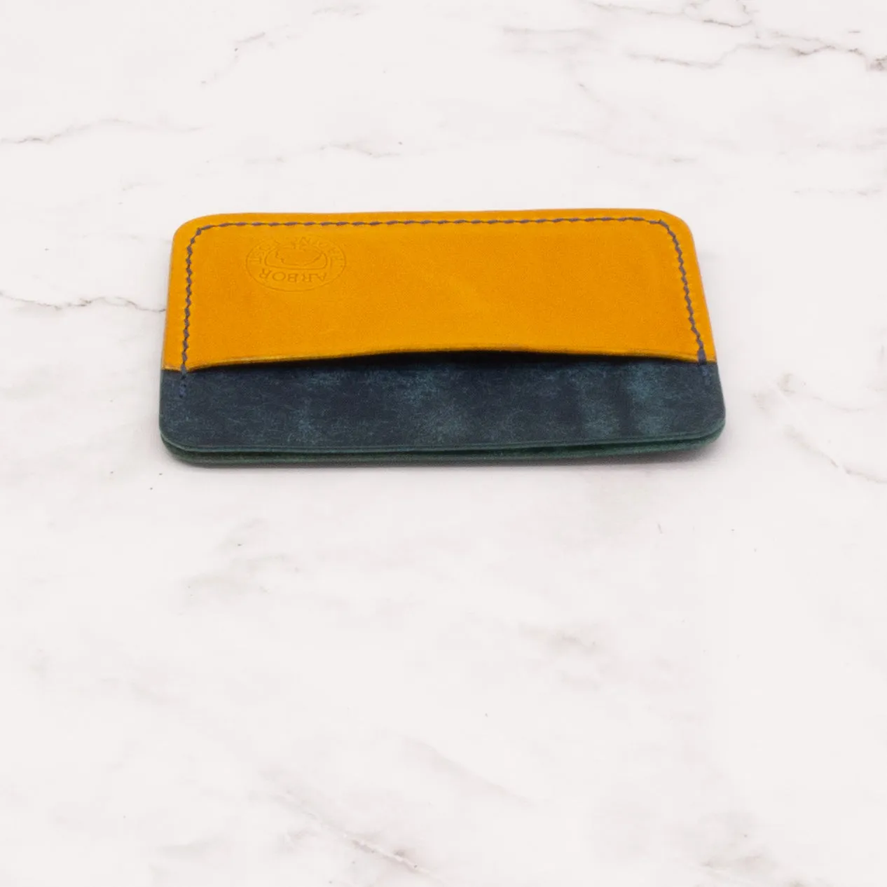 Colorblock Mountain Top Card Case Wallet