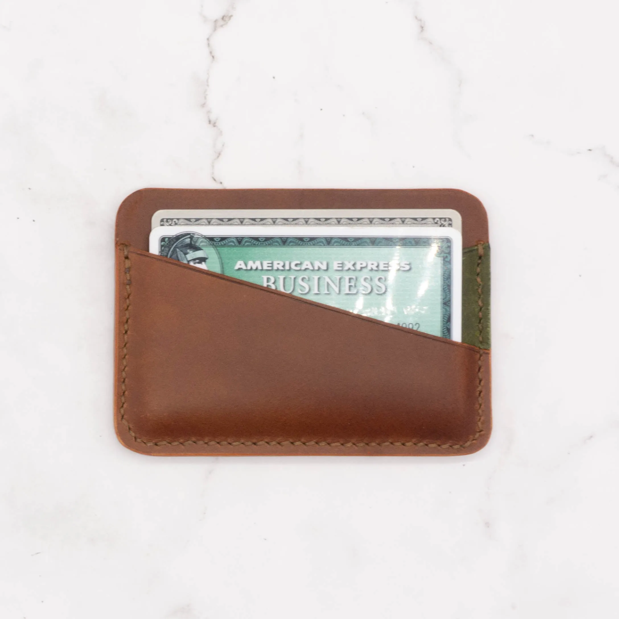 Colorblock Mountain Top Card Case Wallet