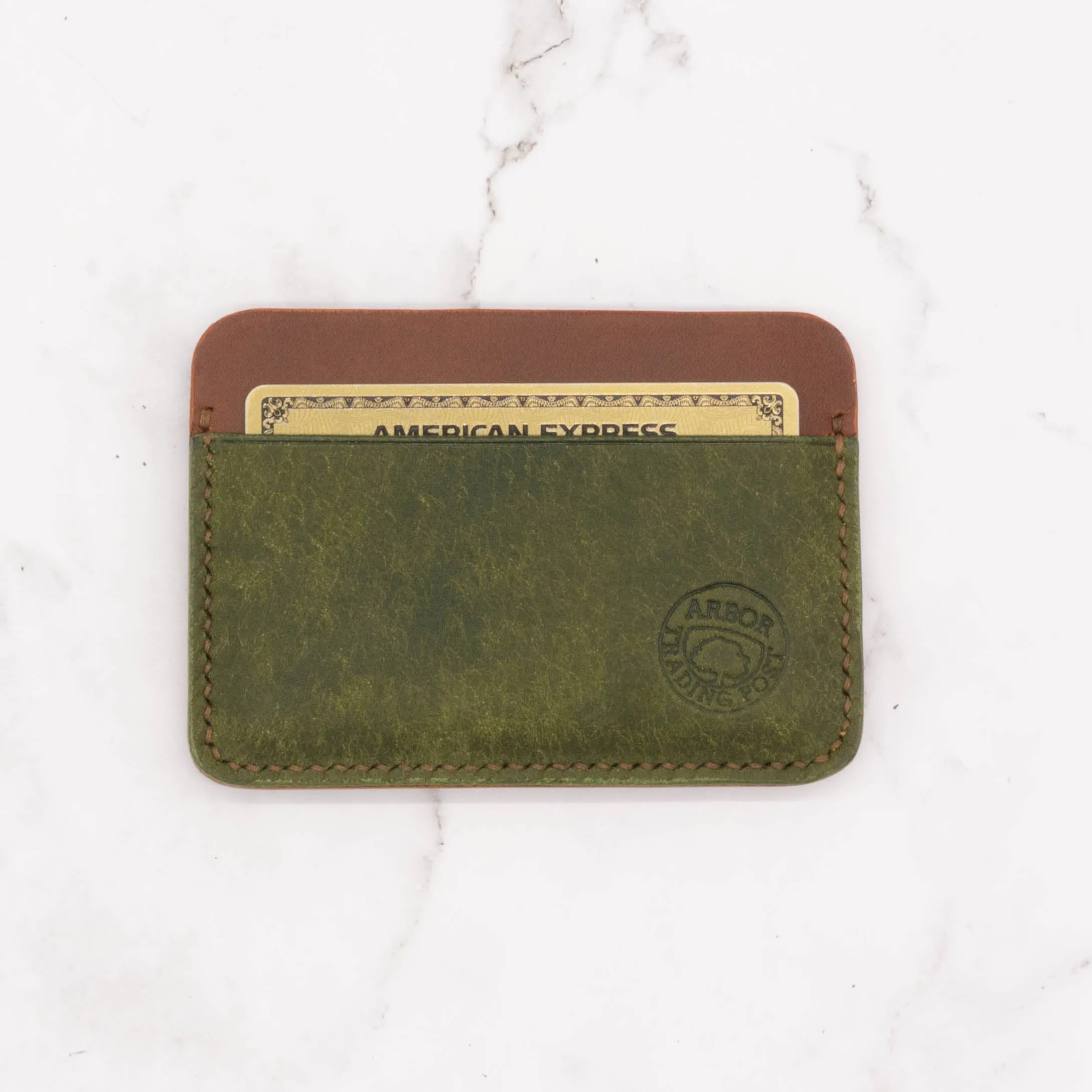 Colorblock Mountain Top Card Case Wallet