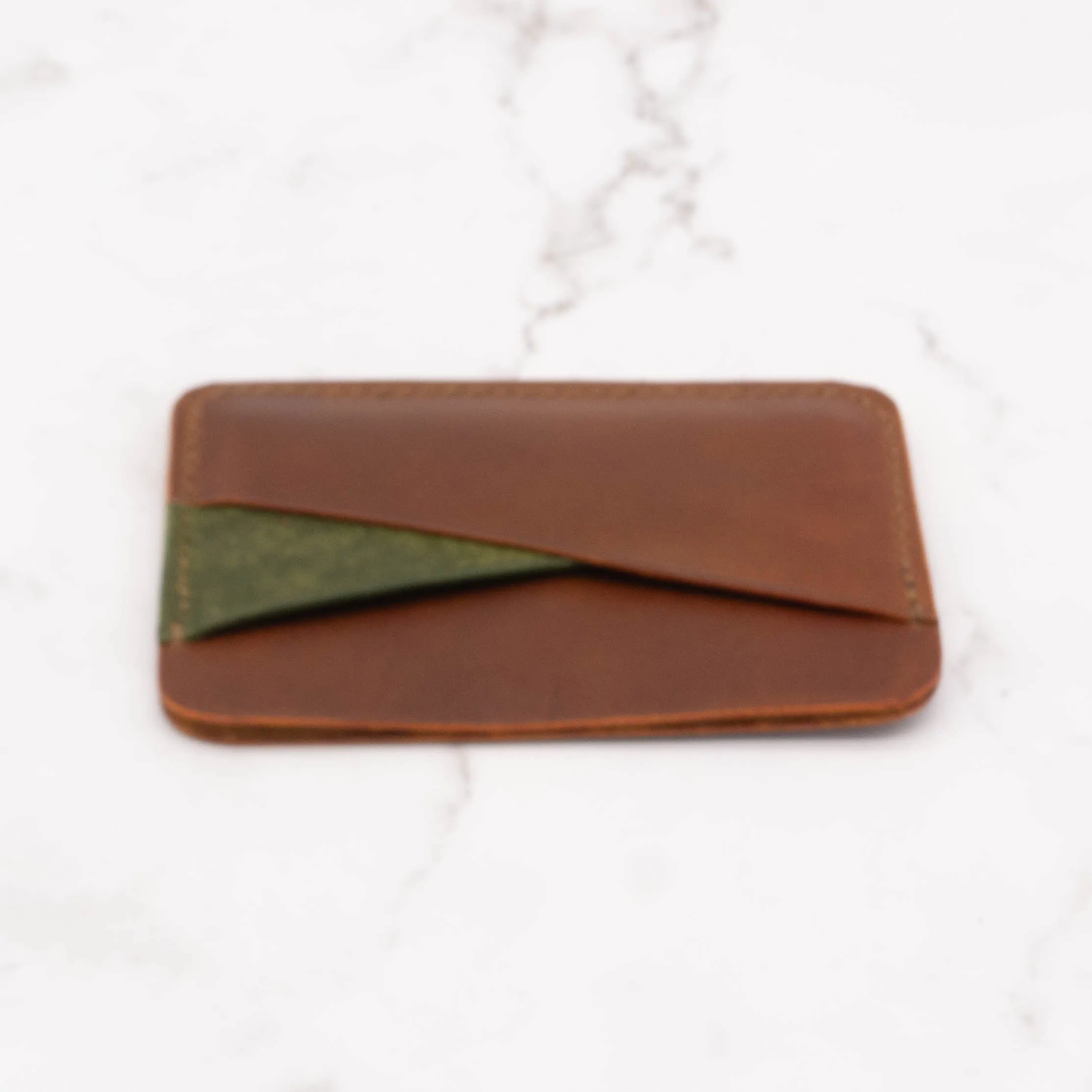 Colorblock Mountain Top Card Case Wallet