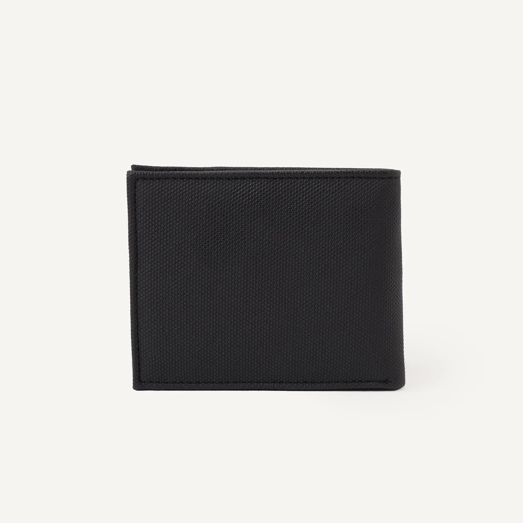 Cut & Sew Textured Bi-Fold Wallet