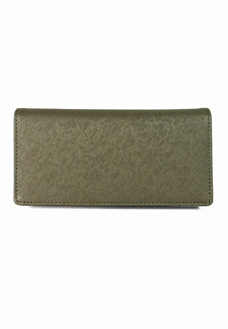 DAZ Green Men's Long Wallet