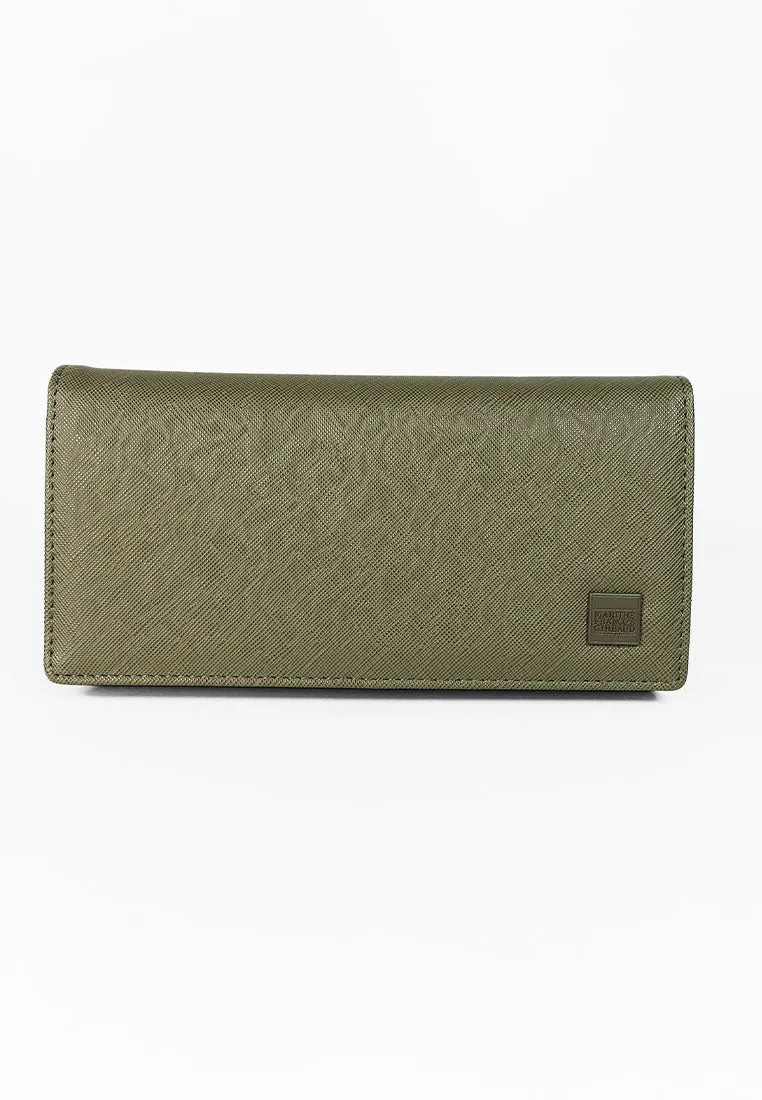 DAZ Green Men's Long Wallet