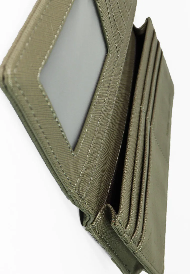 DAZ Green Men's Long Wallet