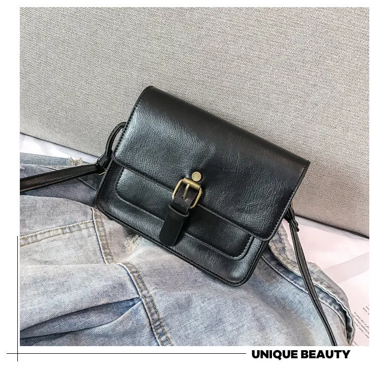 Flap Fashion Casual Leather Shoulder Bags