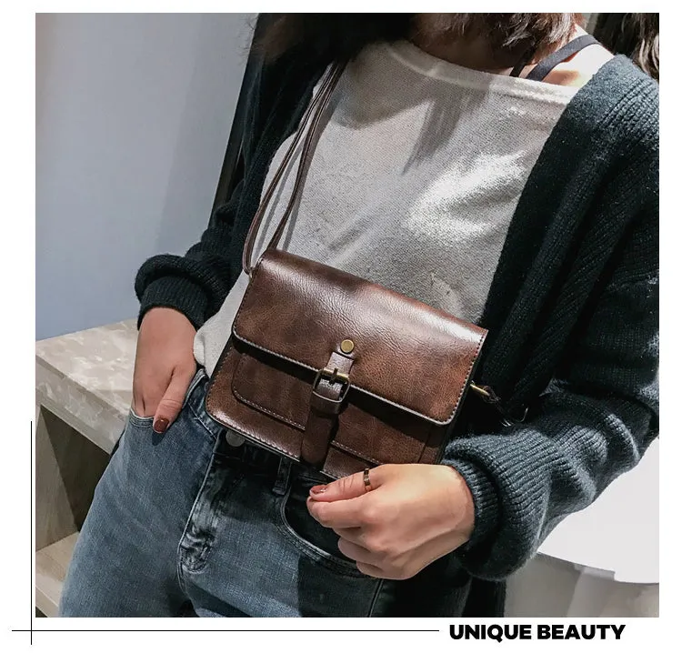 Flap Fashion Casual Leather Shoulder Bags