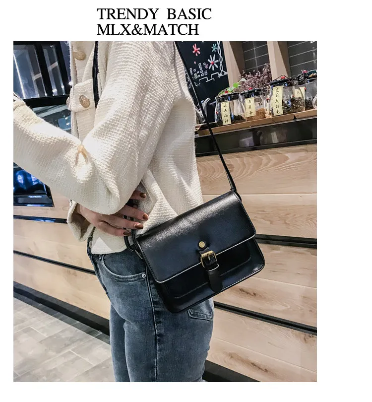 Flap Fashion Casual Leather Shoulder Bags