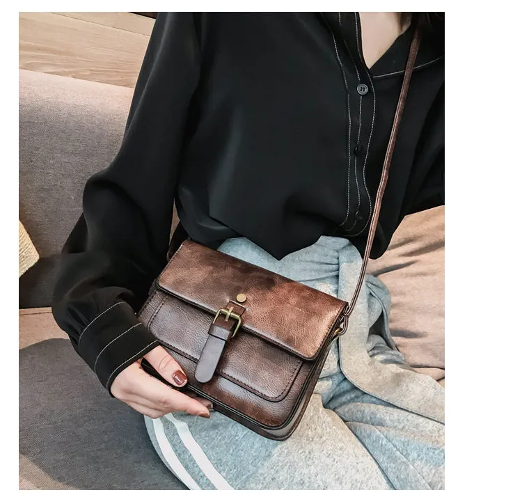 Flap Fashion Casual Leather Shoulder Bags