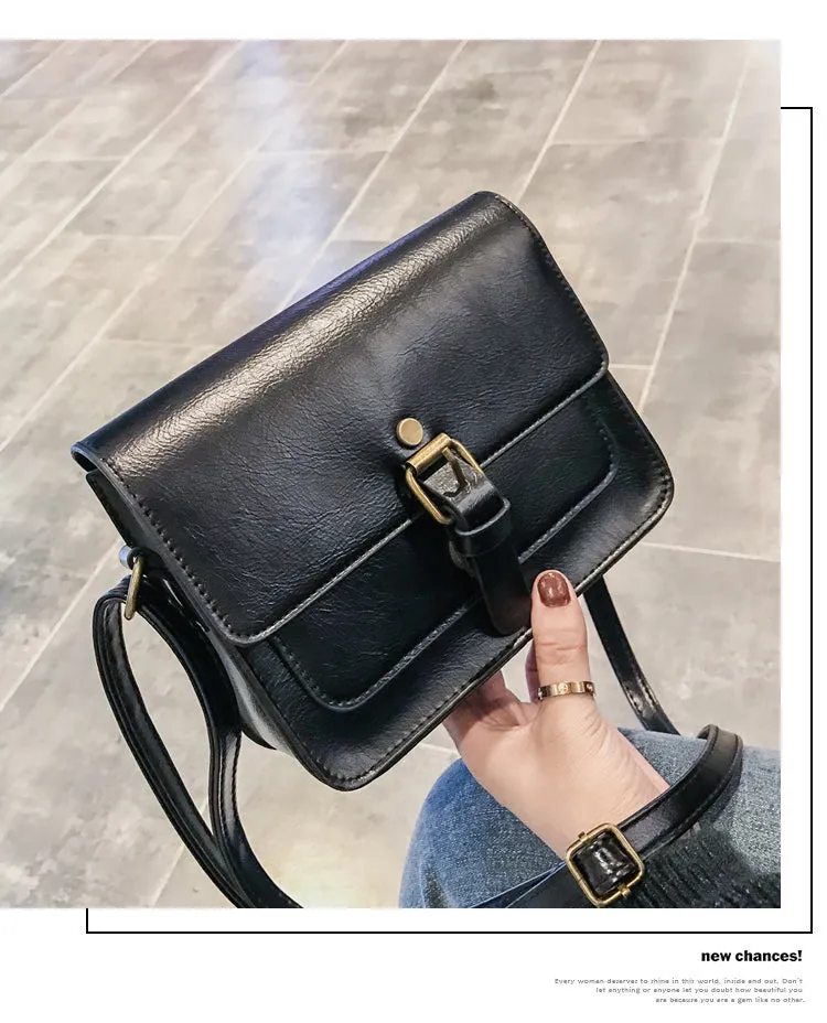 Flap Fashion Casual Leather Shoulder Bags