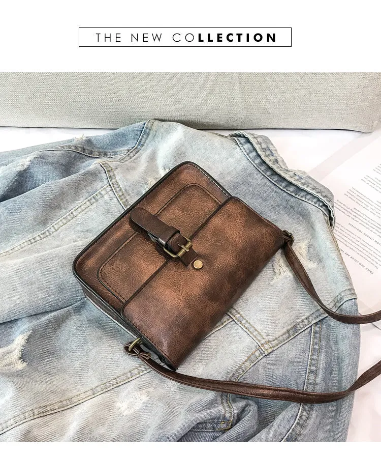 Flap Fashion Casual Leather Shoulder Bags