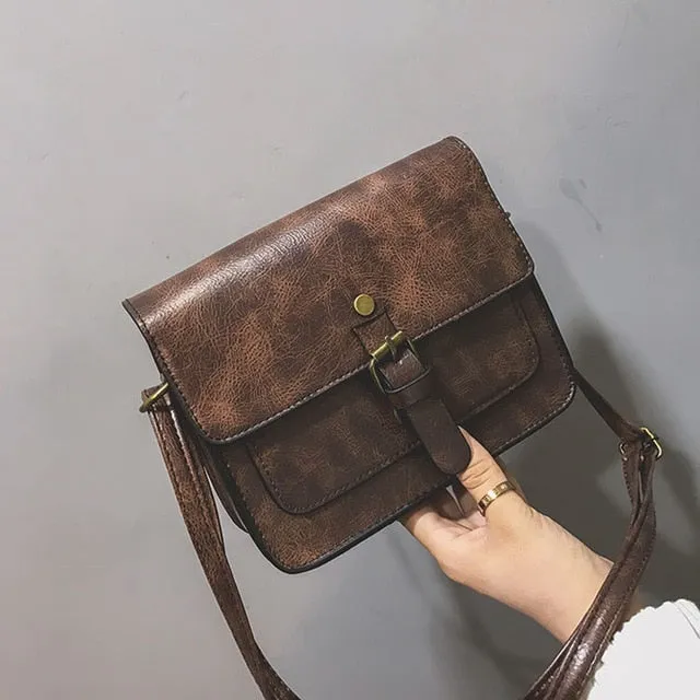 Flap Fashion Casual Leather Shoulder Bags