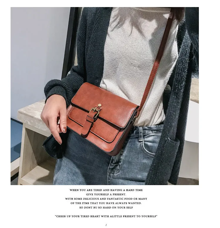 Flap Fashion Casual Leather Shoulder Bags