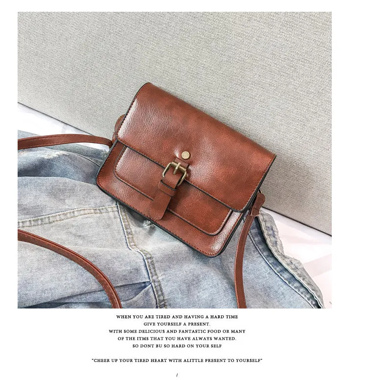 Flap Fashion Casual Leather Shoulder Bags