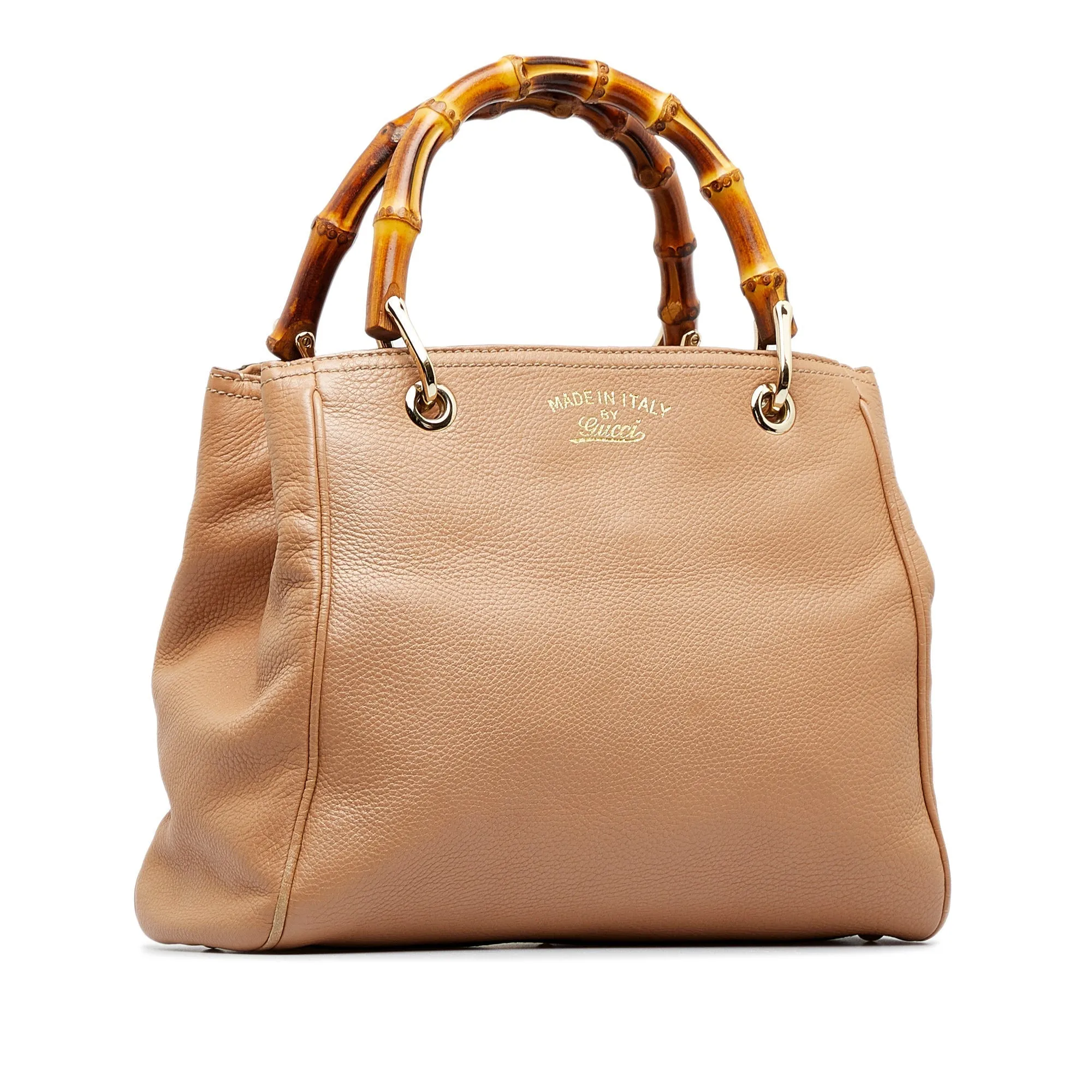 Gucci Bamboo Shopper Small Light Brown