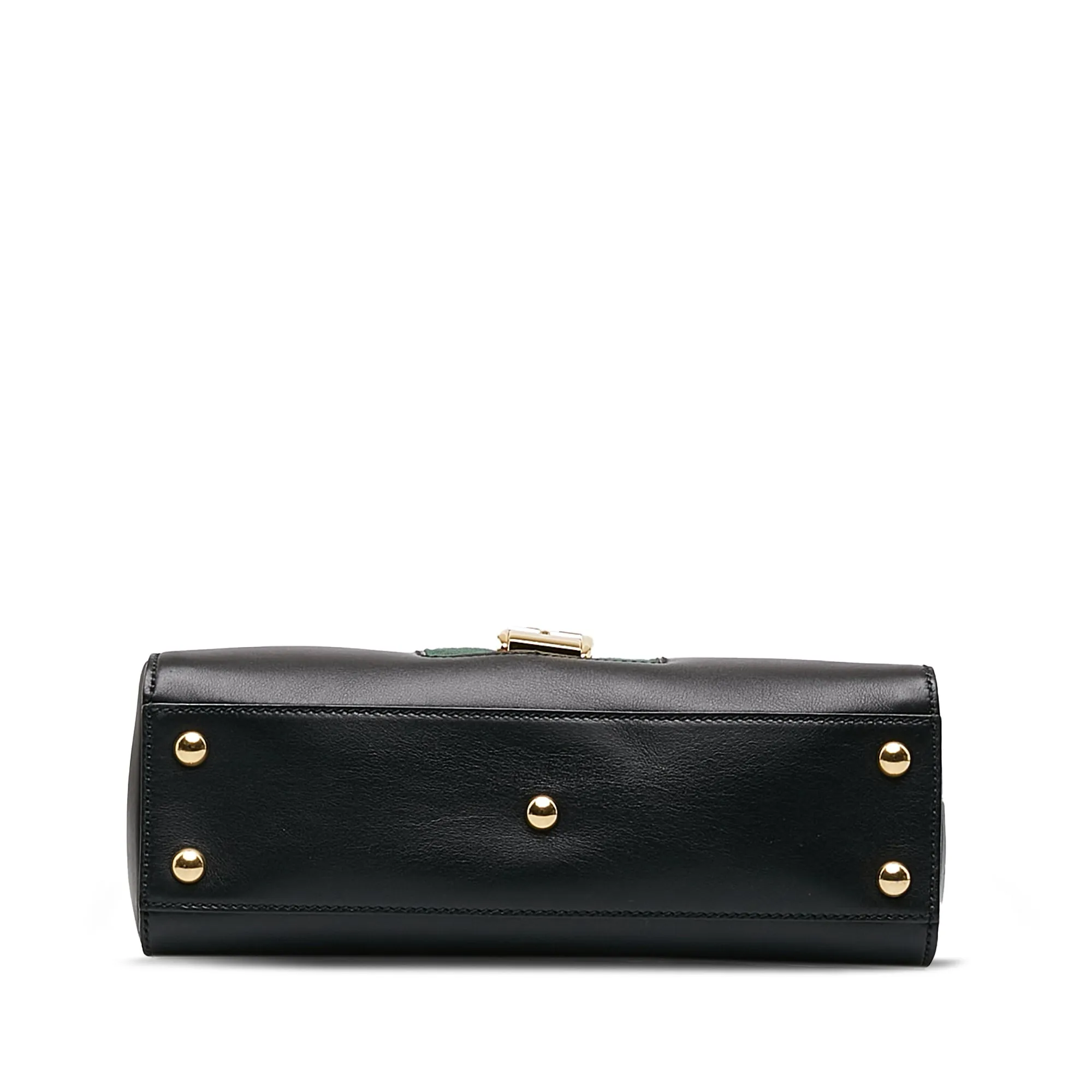 Gucci Sylvie Web Black Leather