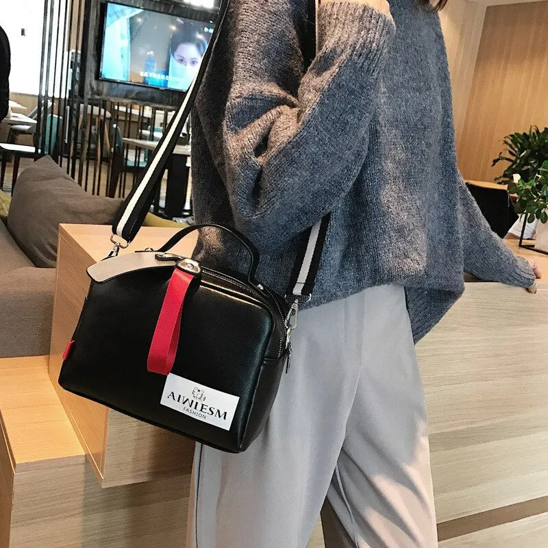 High quality Boston Women's  handbags Diagonal shoulder Special luxury handbag Women's crossbody bag wide strap KYIDER