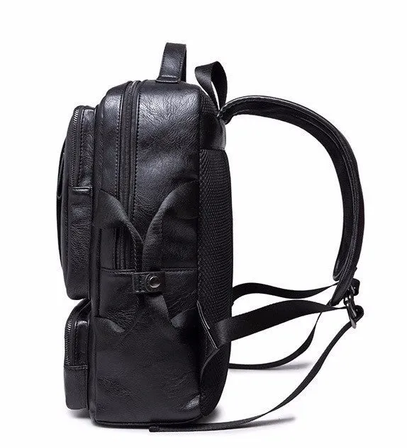 High Quality Vintage Leather Men's Backpack