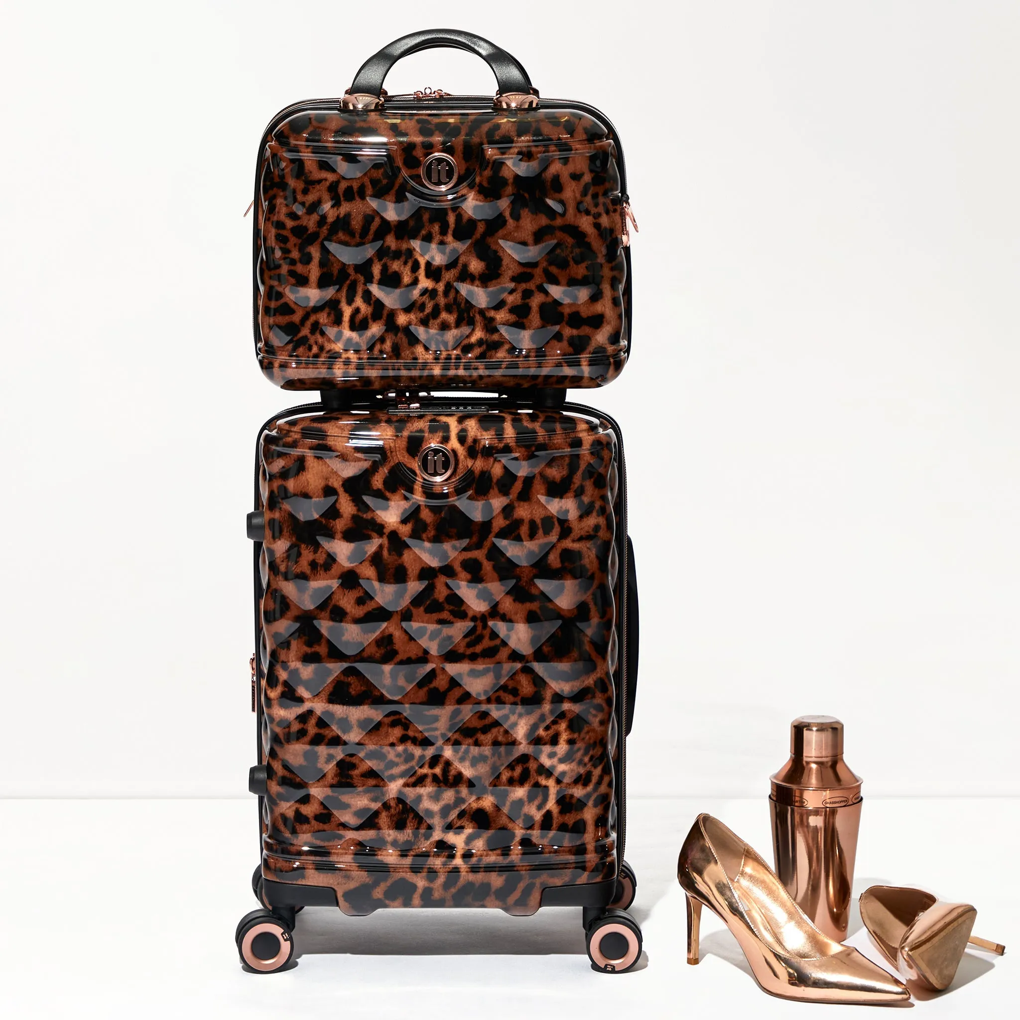 Indulging - Vanity Case (Leopard Print)