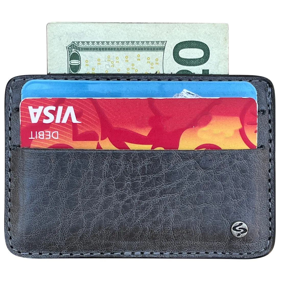 JOSH Men's Skinny Handmade Leather Cardholder | Wallet