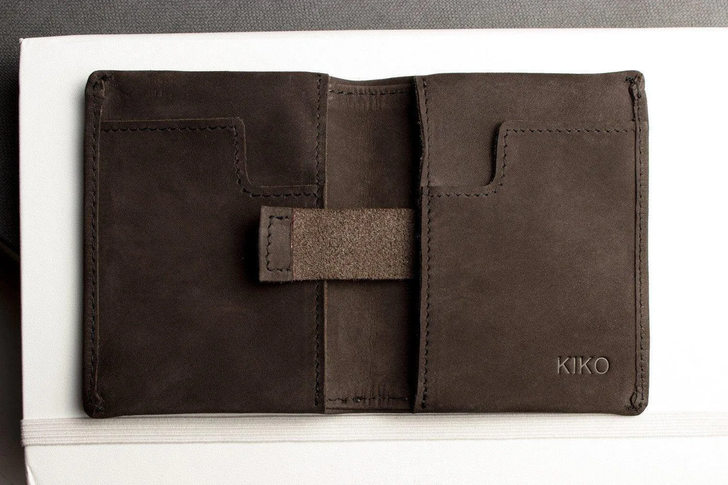 Kiko Leather Slim Bifold Wallet