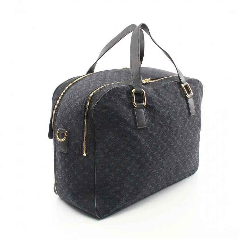 Louis Vuitton Monogram Black Denim 2Way Travel Bag Medium