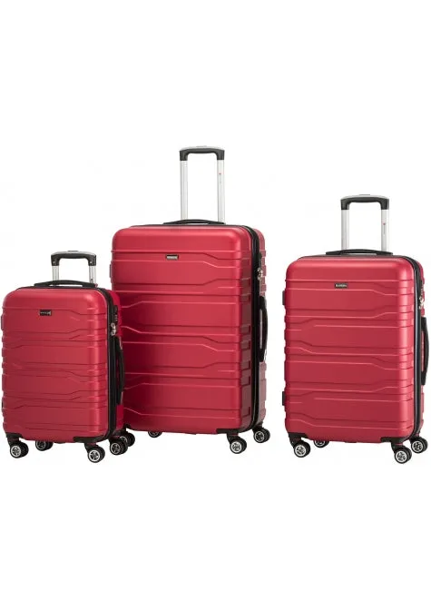 Mancini San Marino Lightweight Spinner Luggage Set