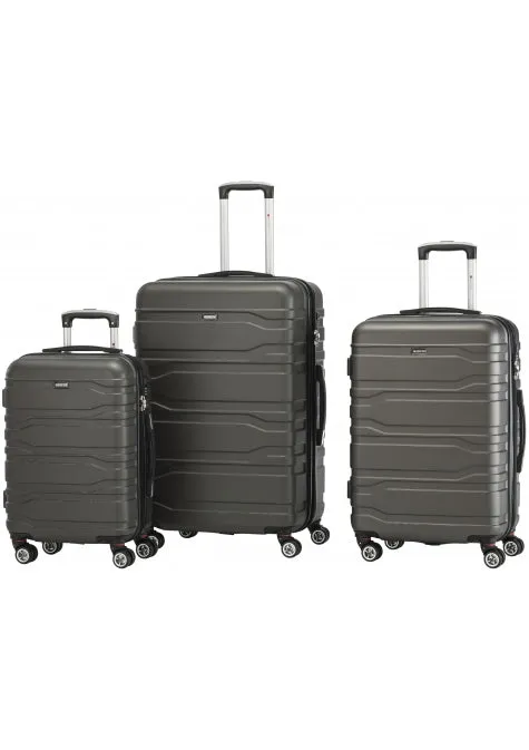 Mancini San Marino Lightweight Spinner Luggage Set