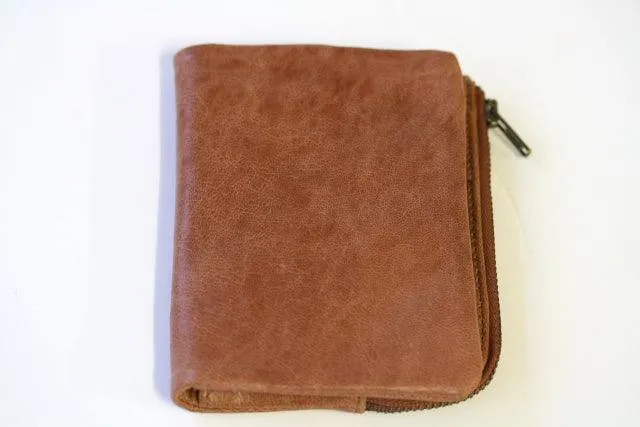 Marcel wallet - antique tan