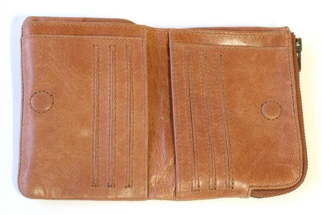 Marcel wallet - antique tan