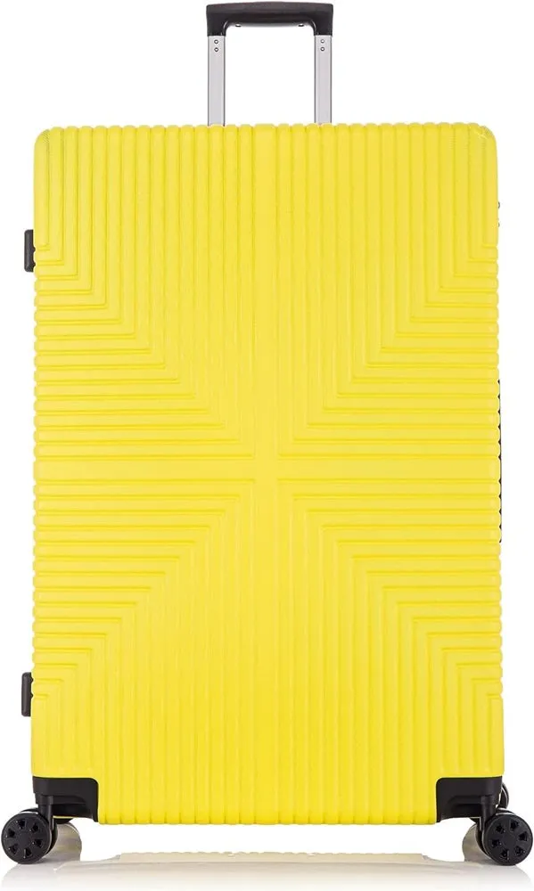 Medium ABS-30 Lightweight Hard Shell Suitcase - Yellow