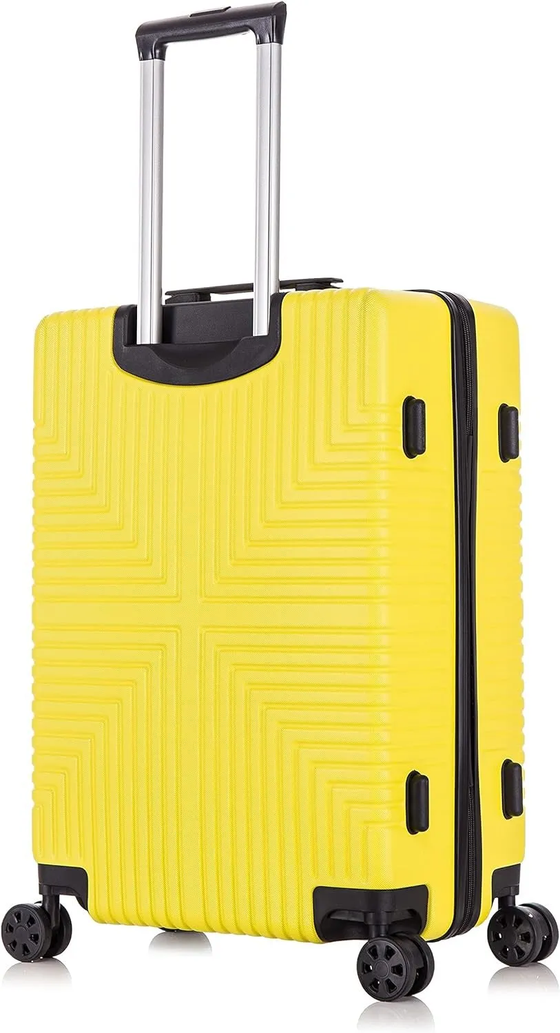 Medium ABS-30 Lightweight Hard Shell Suitcase - Yellow