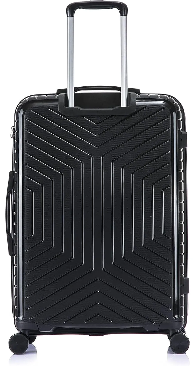 Medium Polypropylene Hard Shell Suitcase PP20- Black