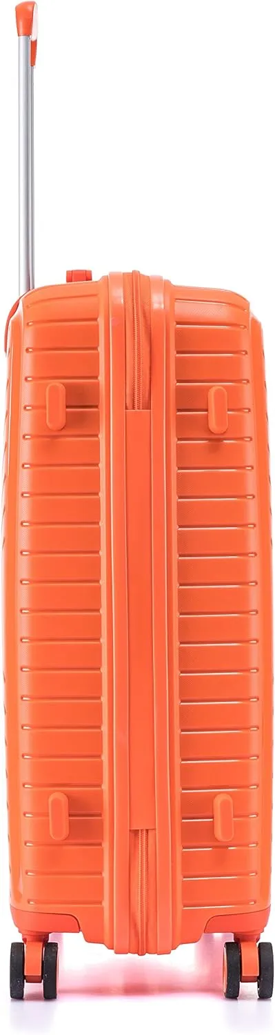 Medium Polypropylene Hard Shell Suitcase PP20- Orange