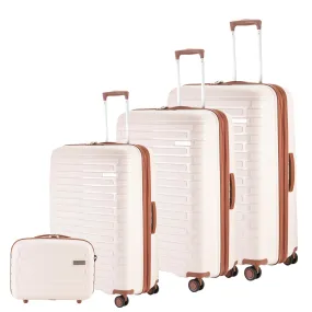 Meteor Suitcases Set of 3   Beauty Case - Soft Pink