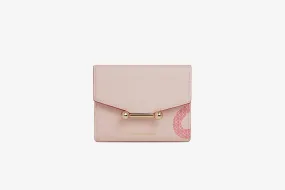 Mosaic Trifold Wallet - LNY Snake Caledonian Pink