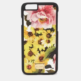 Multicolor Floral Print Leather iPhone 6 Case