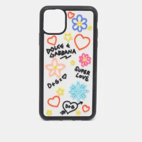 Multicolor Graffiti Rubber iPhone 11 Pro Case