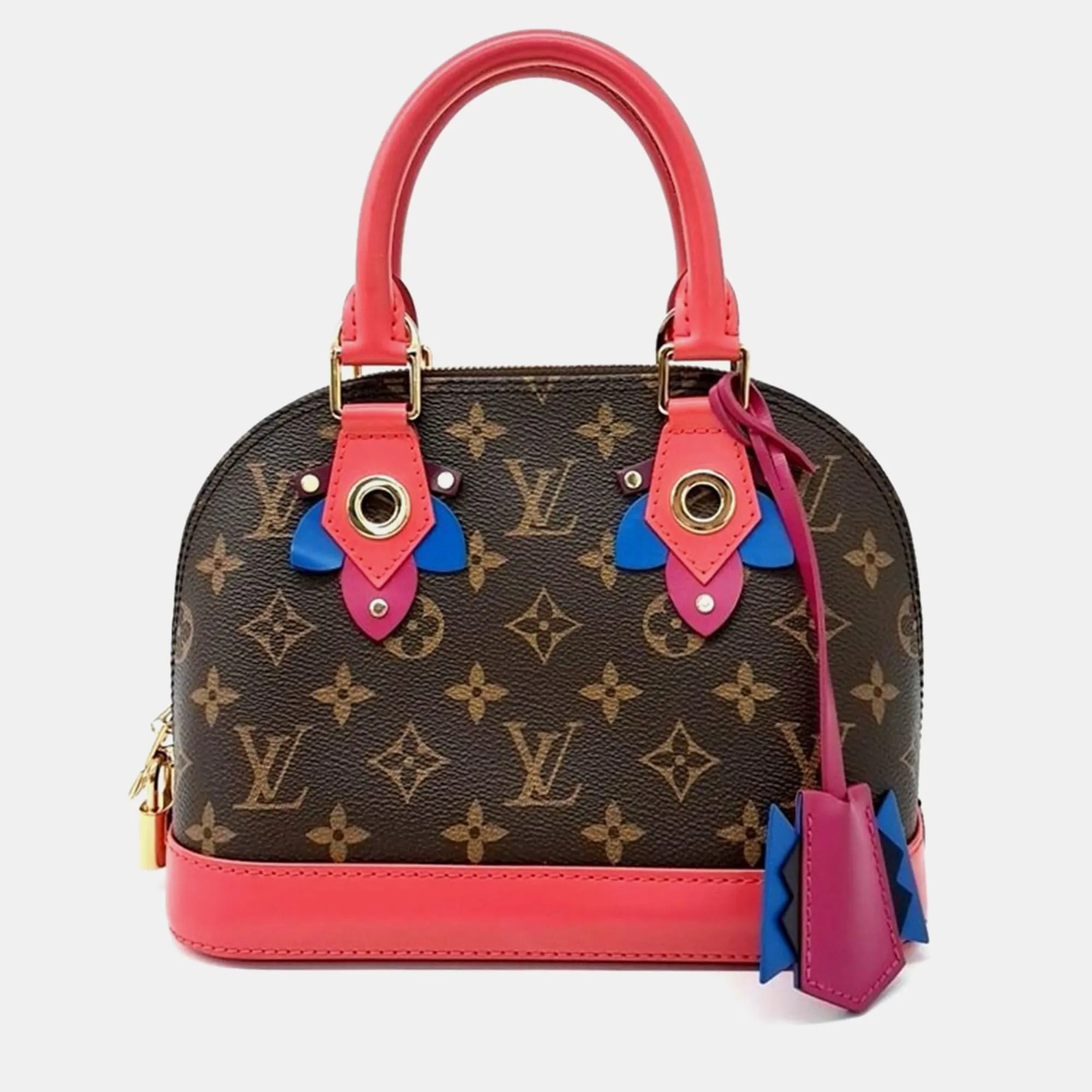 Multicolor Monogram Canvas Totem Alma BB Tote Bag