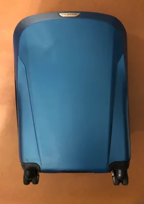 New other Ricardo Suitcase luggage hard shell Color blue 19”x20”