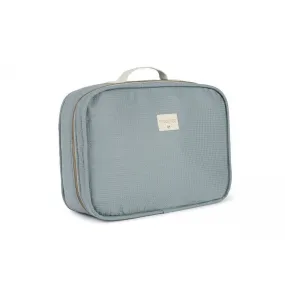 nobodinoz Victoria Baby Suitcase Stone Blue